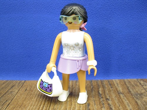 Junge frau handtasche - junge, brille