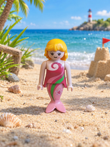 Playmobil meerjungfrau blonde - playmobil,
