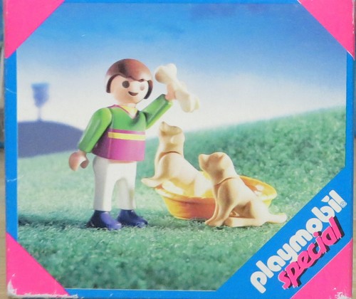 Playmobil junge mit - playmobil, welpen