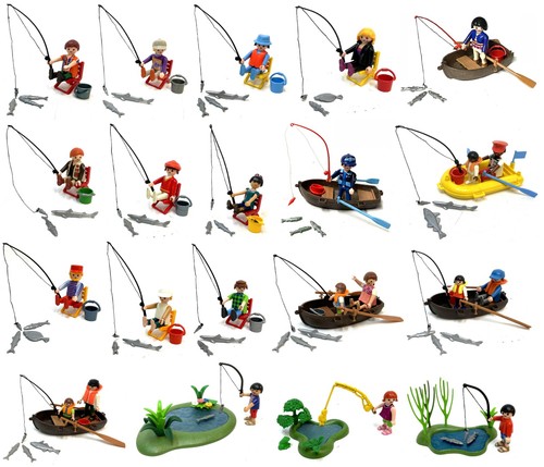 Playmobil angler fischer - *,