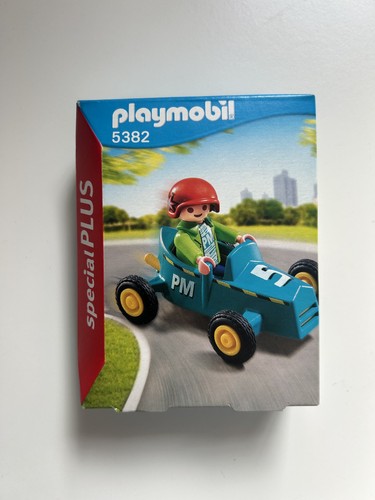Junge mit kart playmobil - mit,