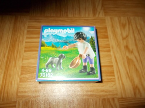 Playmobil junge mit hund - junge,